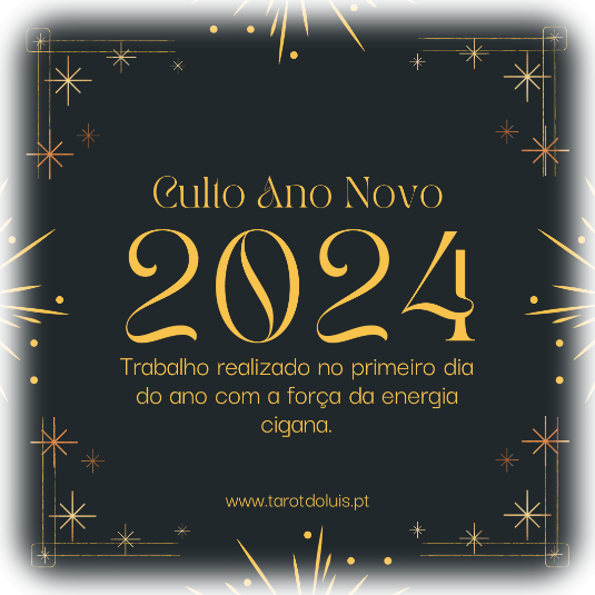 Culto Sagrado de ano novo realizado na energia cigana.